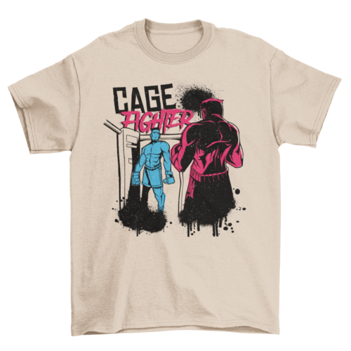 Cage fighters t-shirt